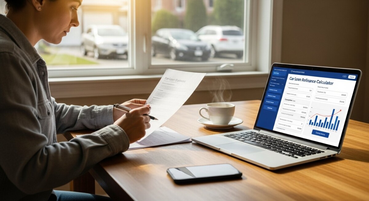 Using a Car Loan Refinance Calculator to Compare Scenarios